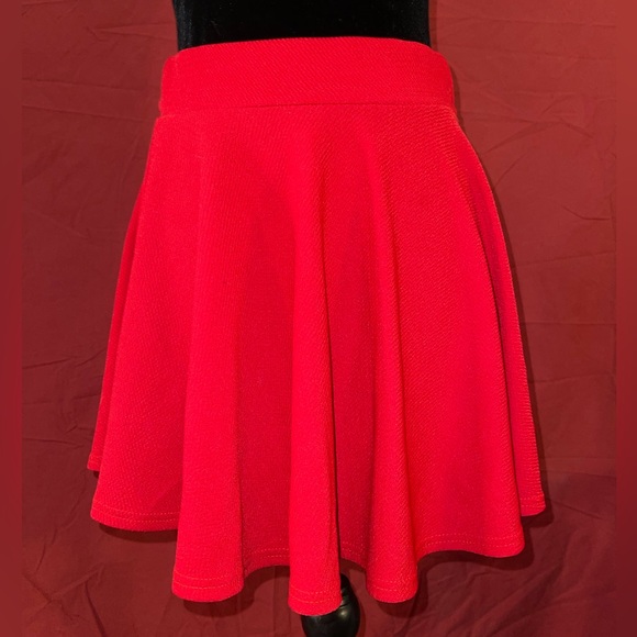 urban coco Dresses & Skirts - Red Skater Skirt